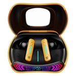 سماعات Transformers TF-T97 TWS بلوتوث 10mm RGB مايك أصفر thumbnail 4