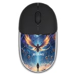 ماوس Jeqang JW-D236 1600 DPI لاسلكي RGB أسود thumbnail 1