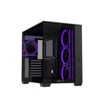 كيس ASUS A32 Plus ATX أسود مع 4 مراوح ARGB thumbnail 1