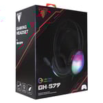 Jedel GH-579 Wired RGB Gaming Headset with Rotating Microphone thumbnail 2