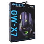 iMice GW-X7 Wired Gaming Mouse 3200 DPI RGB thumbnail 3