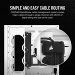 كيس Corsair 5000D Airflow Core Mid-Tower أبيض زجاج مقسى thumbnail 7