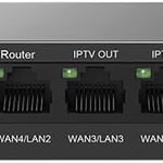 Tenda Gigabit Ethernet 5-Port PoE Router thumbnail 6