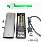 VegGieg V-GM03 M.2 SATA/NVMe Hard Disk Enclosure thumbnail 3