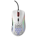 ماوس Glorious Model D Minus 12000 DPI سلكي RGB أبيض thumbnail 4
