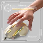 Langtu G3 Wired Mouse 8200 DPI Milk White thumbnail 2