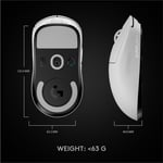 ماوس Logitech G Pro X Superlight 25600 DPI لاسلكي وردي thumbnail 9