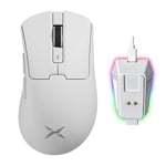 Delux M900 Wireless Ergonomic 30000 DPI Mouse White thumbnail 5