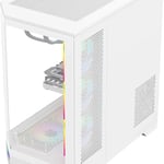 SAMA Neview 3021 Full-Tower ATX Case White Tempered Glass thumbnail 7