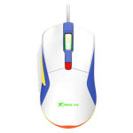 Xtrike Me GM-227 Wired Gaming Mouse 3600 DPI White/Blue thumbnail 2