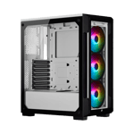 Corsair iCUE 220T RGB Airflow Mid-Tower ATX Case White Tempered Glass thumbnail 10