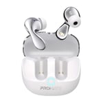سماعات Promate Baton TWS ANC Bluetooth 5.4 13mm IPX4 6H أبيض thumbnail 8