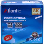 كيبل Atlantic HDMI 8K Ultra HD Fiber Optic 3m thumbnail 6