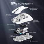 Attack Shark R1 Gaming Mouse 18000 DPI Wireless Red thumbnail 4
