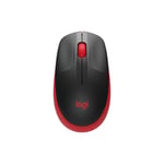 ماوس Logitech M190 1000 DPI لاسلكي أحمر thumbnail 1