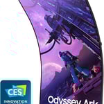 Samsung Odyssey Ark 55" 4K 165Hz VA Curved Gaming Monitor thumbnail 3