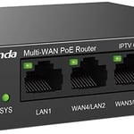 Tenda Gigabit Ethernet 5-Port PoE Router thumbnail 3