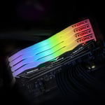 TEAMGROUP T-FORCE DELTA RGB DDR5 32GB (2x16GB) 5600MHz CL36 Desktop Memory Black thumbnail 3