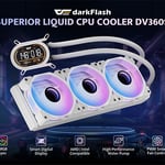 DarkFlash DH360D 360mm AIO Liquid CPU Cooler ARGB thumbnail 2
