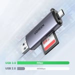 محول USB Ugreen CM185 USB 3.2 من USB-C إلى USB-A رمادي thumbnail 3