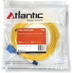 كيبل Atlantic Fiber Patch Cable LC إلى LC 15m Single Mode OS2 Duplex thumbnail 2