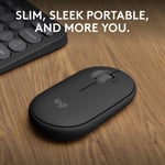 ماوس Logitech Pebble Mouse 2 M350s 4000 DPI بلوتوث أبيض thumbnail 7