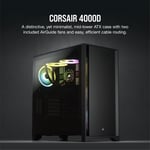 Corsair iCUE 4000D Mid-Tower Case Black Tempered Glass RGB thumbnail 12