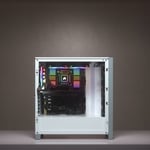 كيس Corsair iCUE 4000D RGB Mid-Tower ATX أبيض thumbnail 6