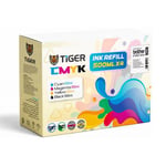 حبر Tiger CMYK تعبئة 500ml x4 لطابعات Brother BT-5000/BT-D60 thumbnail 3