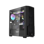 DarkFlash DF2100 Mid-Tower ATX Case Black Tempered Glass thumbnail 6