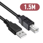 كيبل USB USB-A إلى USB-B 1.5m thumbnail 2