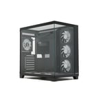 RAPTOR Gilgamesh C712 Mid-Tower ATX Case Black Tempered Glass thumbnail 3
