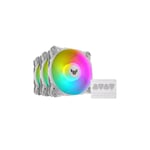 ASUS TUF Gaming TF120 ARGB Fan – Triple Fan Kit with ARGB Controller thumbnail 1