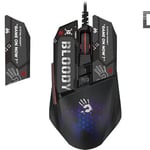 ماوس Bloody W60 Mini Max 12000 DPI RGB USB أسود thumbnail 4