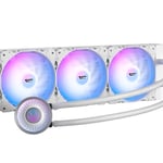 مبرد مائي DarkFlash Radiant DC360 مقاس 360mm AIO لون أبيض thumbnail 4