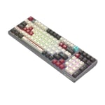 Bloody WS98 Dual-Core 2.4G Wireless , Bluetooth v5.1 , USB wired connection Mechanical Keyboard Pixels Red thumbnail 4