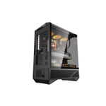 darkFlash DY460 Black Dual-Chamber Mid-Tower ATX PC Case (Included 4 ARGB Fans / 3-Sided Panoramic Tempered Glass / Back-Connect Motherboard Support / USB-C 10Gbps) thumbnail 8
