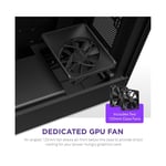 كيس NZXT H5 Flow Edition Mid-Tower Black thumbnail 4