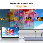محول UNITEK HDMI Splitter 1 In 16 Out 4K@30Hz HDMI 1.4 رمادي فضائي thumbnail 10