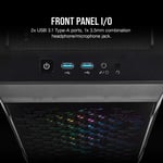 Corsair iCUE 220T RGB Airflow Mid-Tower ATX Case Black thumbnail 3