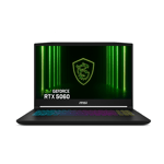 MSI Katana 15 HX B14WFK-660XAE, Intel Core i7-14700HX, RAM 16GB, SSD 512GB, NVIDIA RTX 5060 8GB, 15.6 Inch FHD IPS 144Hz, Black thumbnail 1