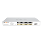Wi-Tek Cloud Easy Smart 24-Port Gigabit PoE+ Switch with 2 SFP Slots thumbnail 2