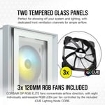 كيس Corsair iCUE 4000X Mid-Tower Black Tempered Glass RGB thumbnail 5