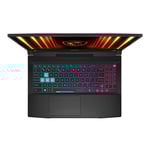 MSI Katana 15 HX B14WFK-600XAE, Intel Core i7-14650HX, RAM 16GB, SSD 512GB, NVIDIA RTX 5060 8GB, 15.6 Inch FHD IPS 144Hz, Black thumbnail 7