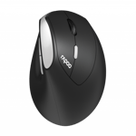 ماوس Rapoo EV250 1600 DPI 2.4GHz Wireless عمودي أسود thumbnail 1