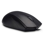 Rapoo N1200 Silent Wired Mouse Black 1000 DPI thumbnail 3