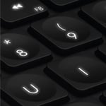 كيبورد Logitech Craft Full-Size لاسلكي بلوتوث 2.4GHz أحمر thumbnail 8