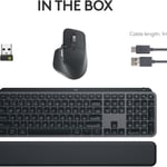 Logitech MX Keys S Combo Wireless Keyboard and Mouse with Palm Rest thumbnail 6
