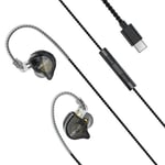 سماعات AceFast ACESOUND L11 USB-C سلكية 10mm Driver مع ميكروفون أسود thumbnail 4