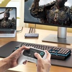 محول UNITEK كارت التقاط فيديو 4K@60Hz مخرج HDMI مزدوج USB-C 5Gbps thumbnail 6